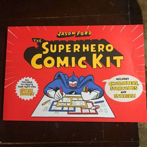 The Superhero Comic Kit Paperback Book: Jason Ford - Picture 1 of 2